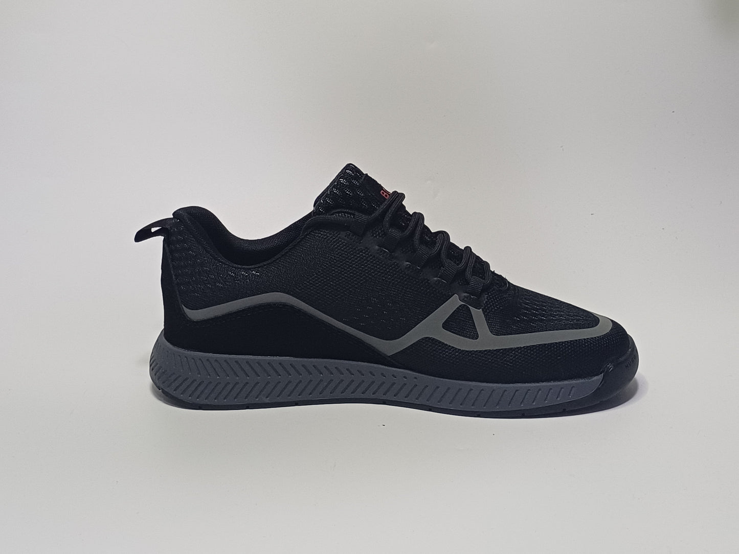 Boss Reflectivo Negro Rojo