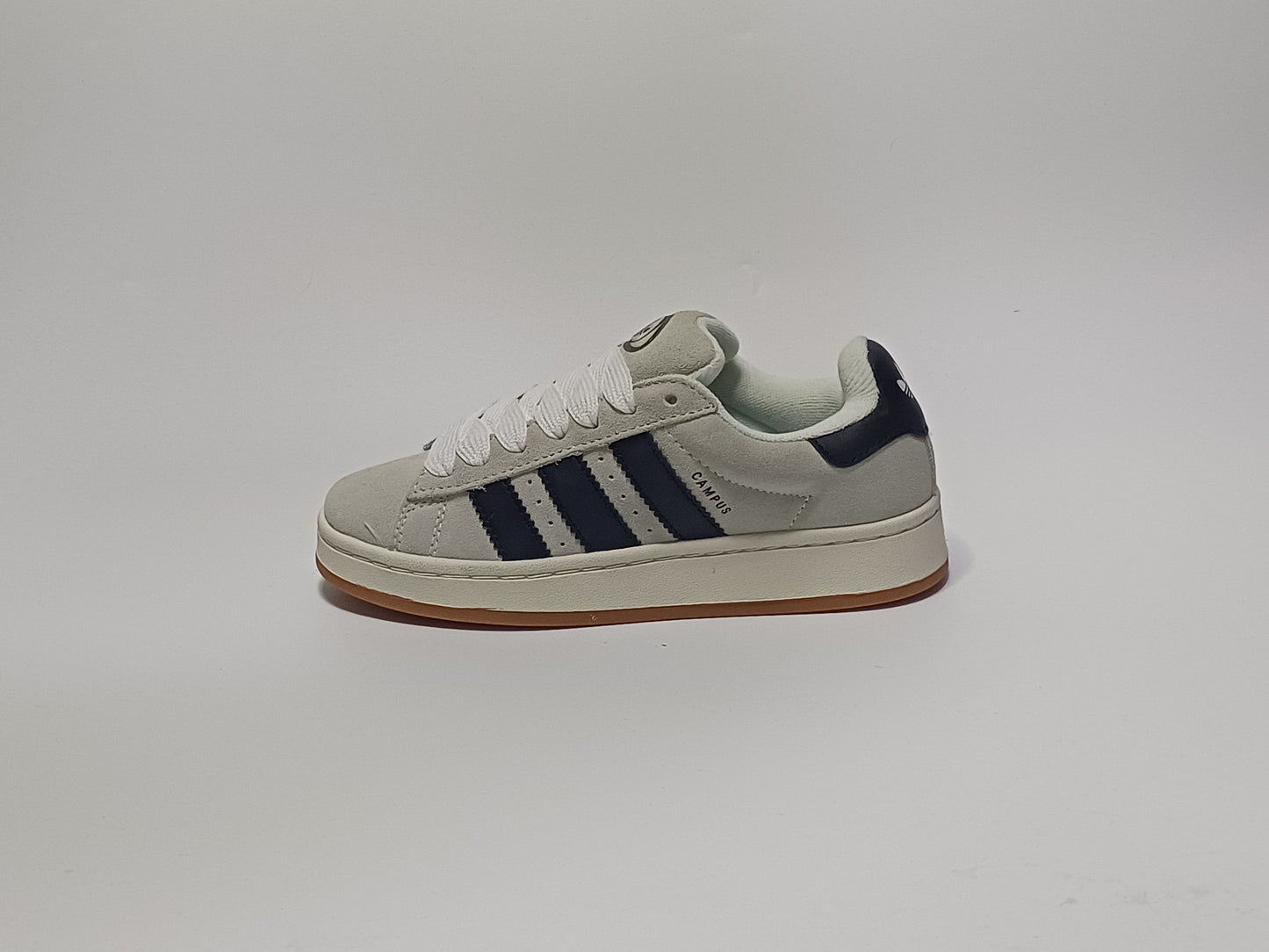 Adidas Campus Gris Negro Suela De Goma