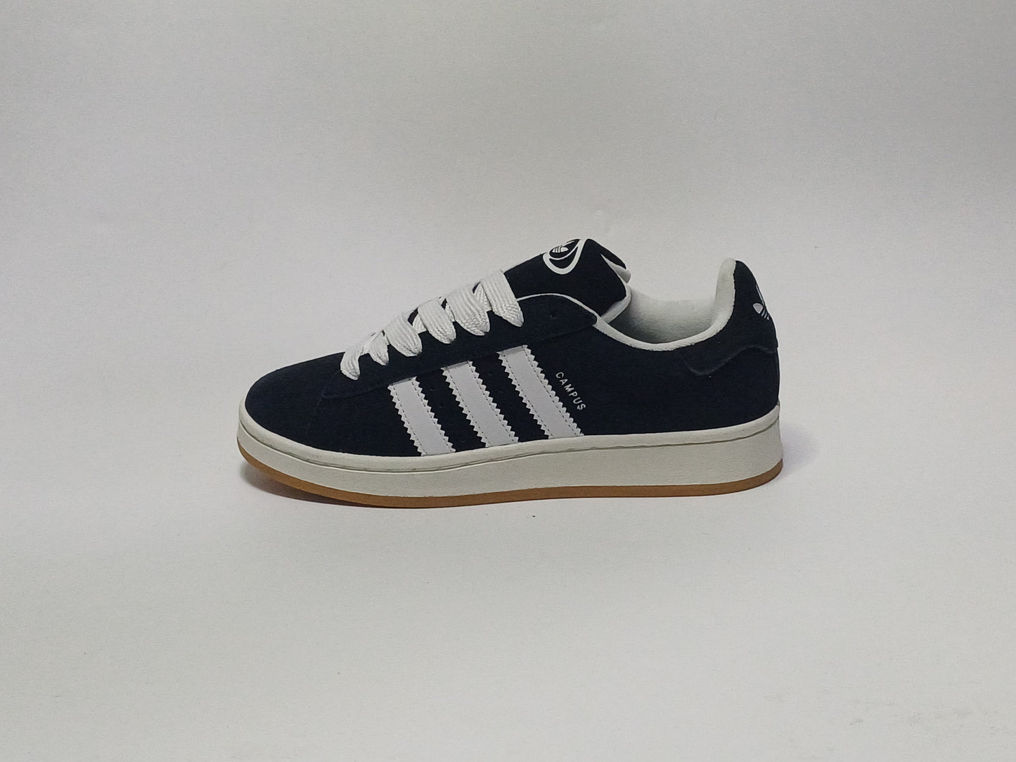 Adidas Campus Negro Blanco Suelda De Goma