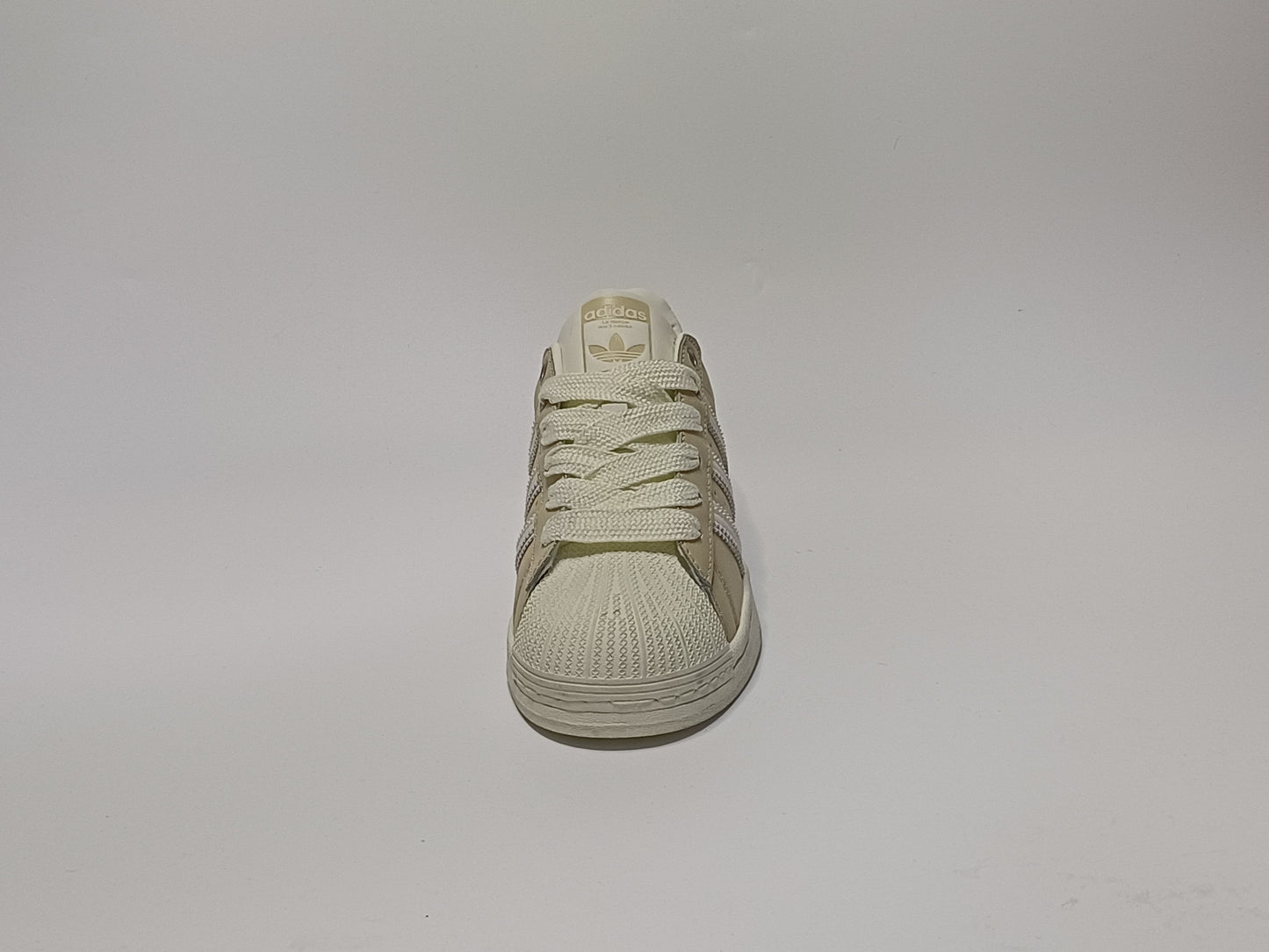 Adidas Super Star Cuero Beige
