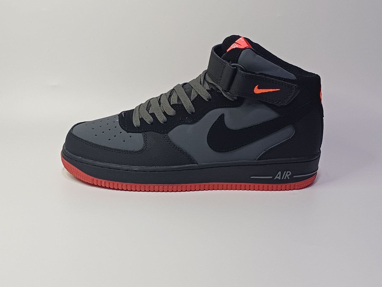 For One Bota Negro Rojo