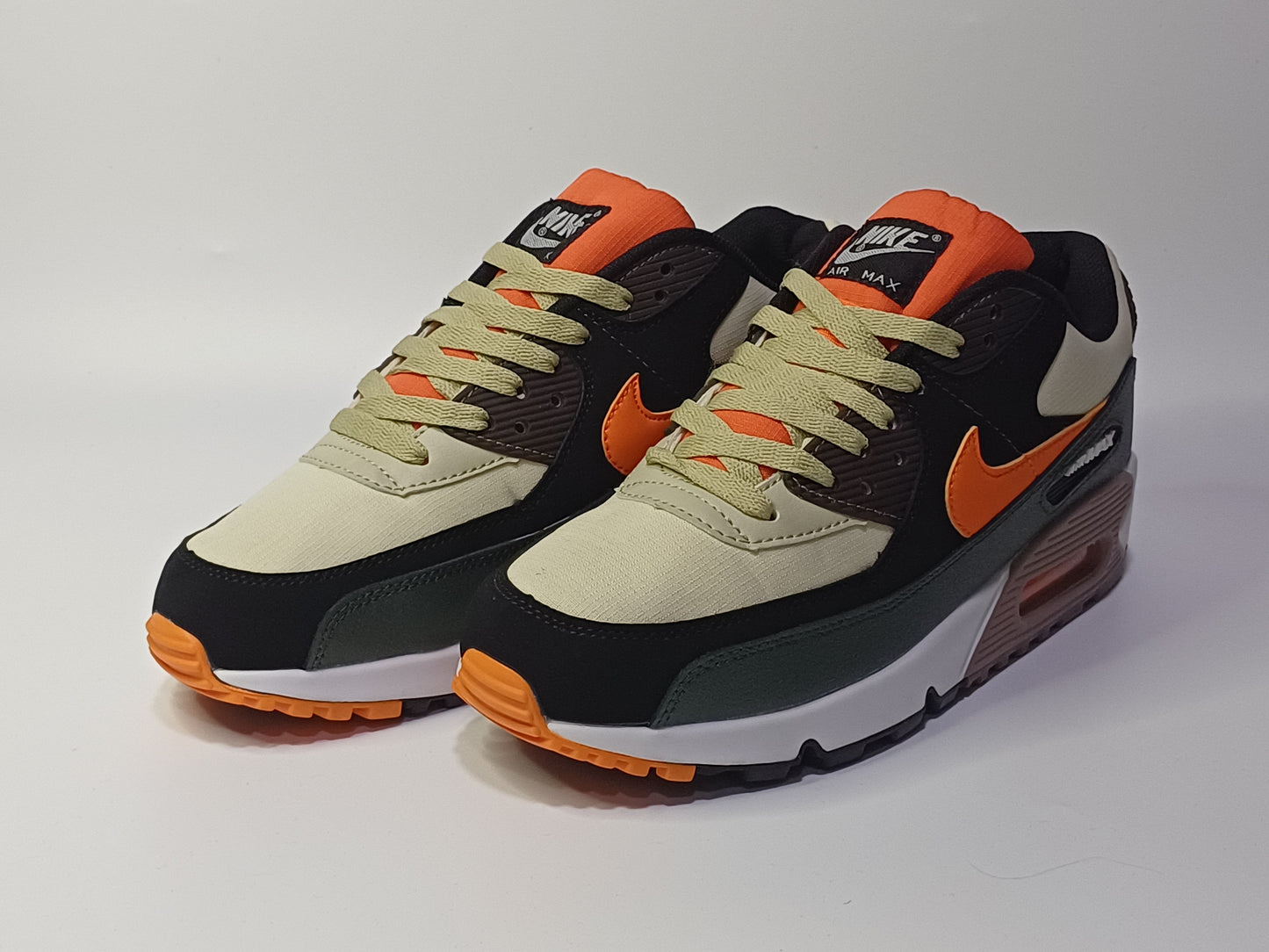 Air Max 90 Verde Naranja