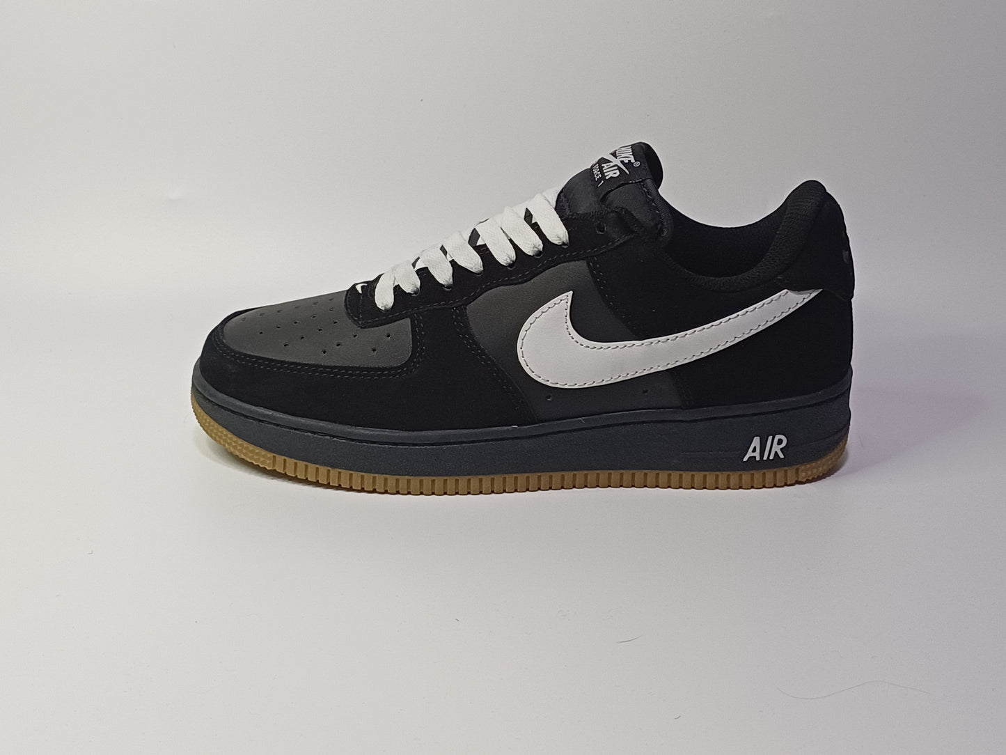 For One Negro Chulo Blanco Suela De Goma