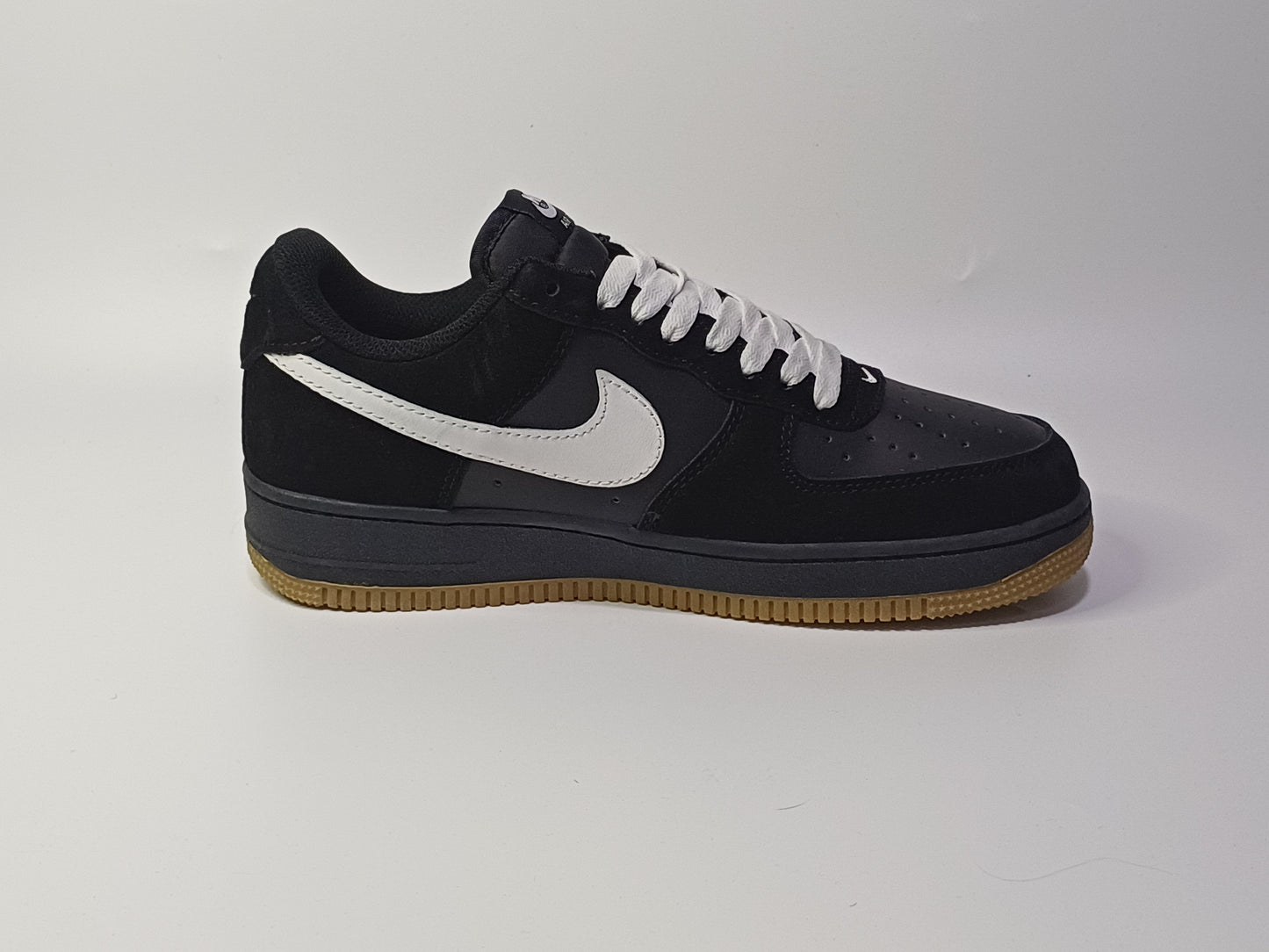 For One Negro Chulo Blanco Suela De Goma