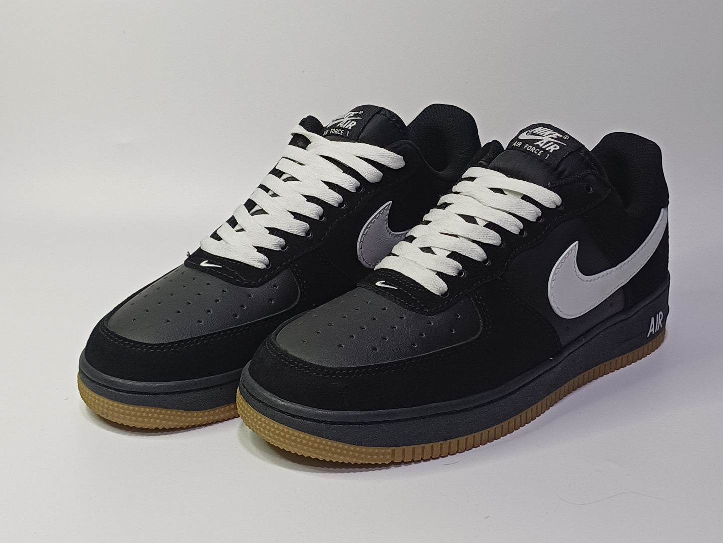 For One Negro Chulo Blanco Suela De Goma