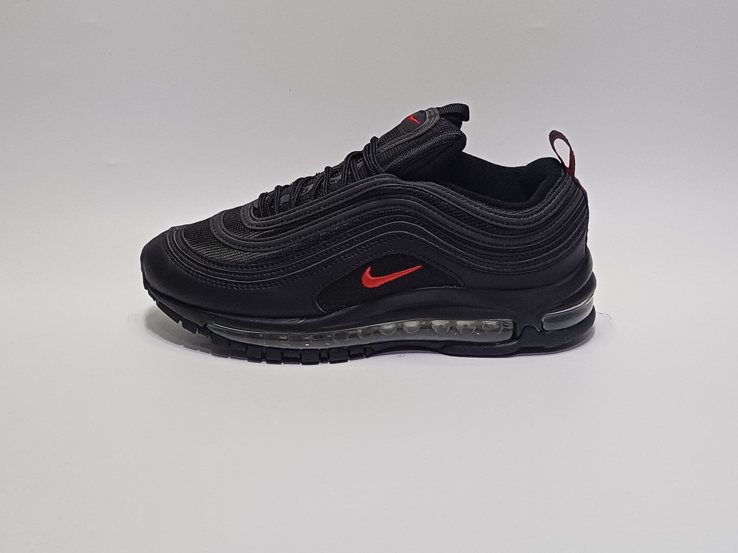 Nike 97 Negro Chulo Rojo