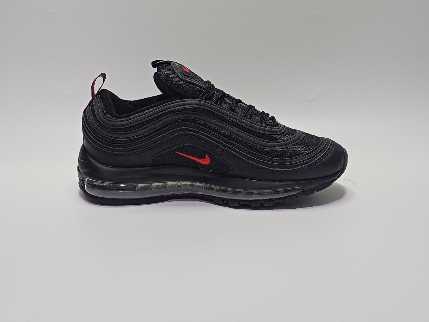 Nike 97 Negro Chulo Rojo