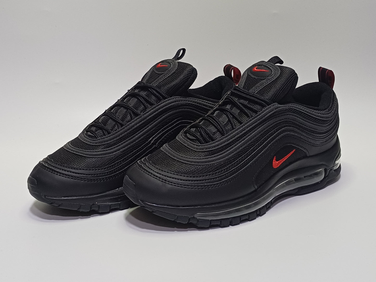 Nike 97 Negro Chulo Rojo