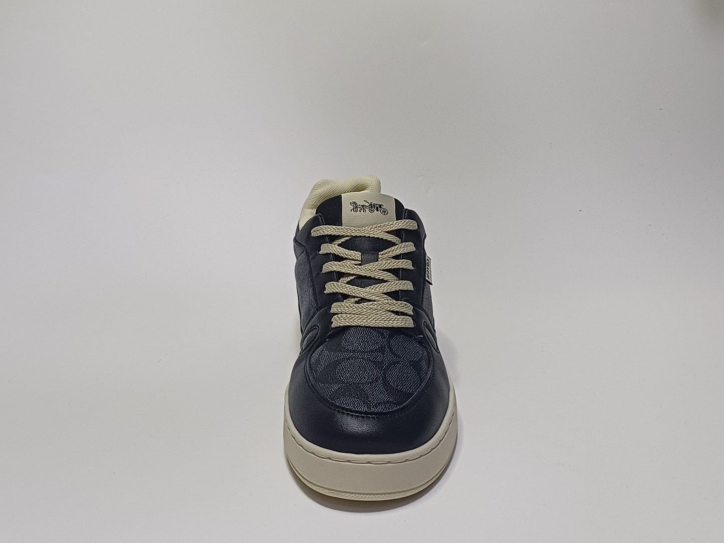 Coach Negro Suela Beige