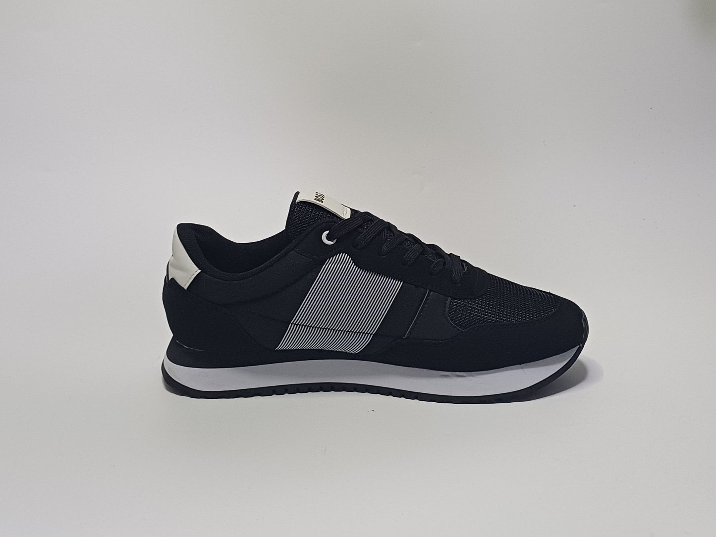 Boss Alto Negro Blanco