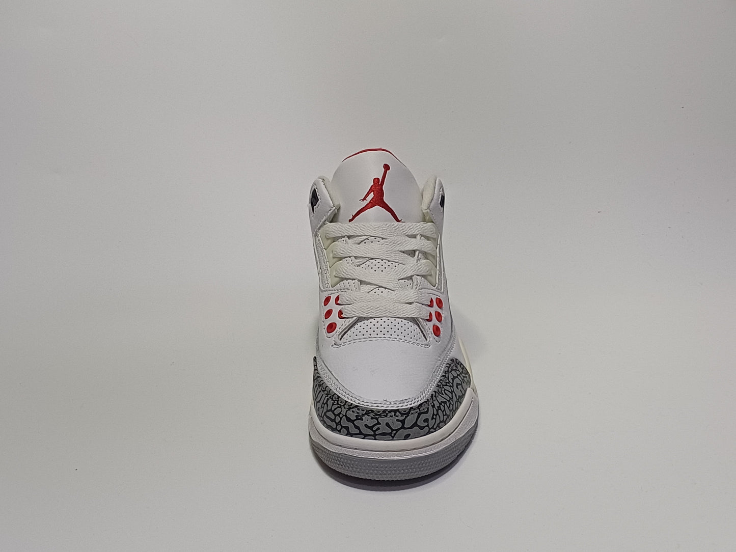Jordan Retro 3 Blanca Talon Negro
