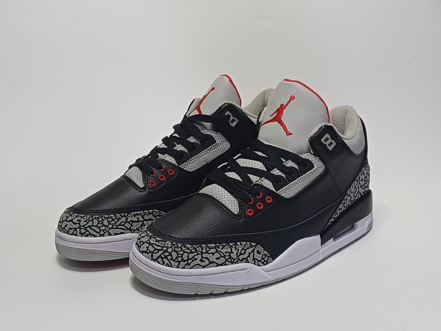 Jordan Retro 3 Negra Roja