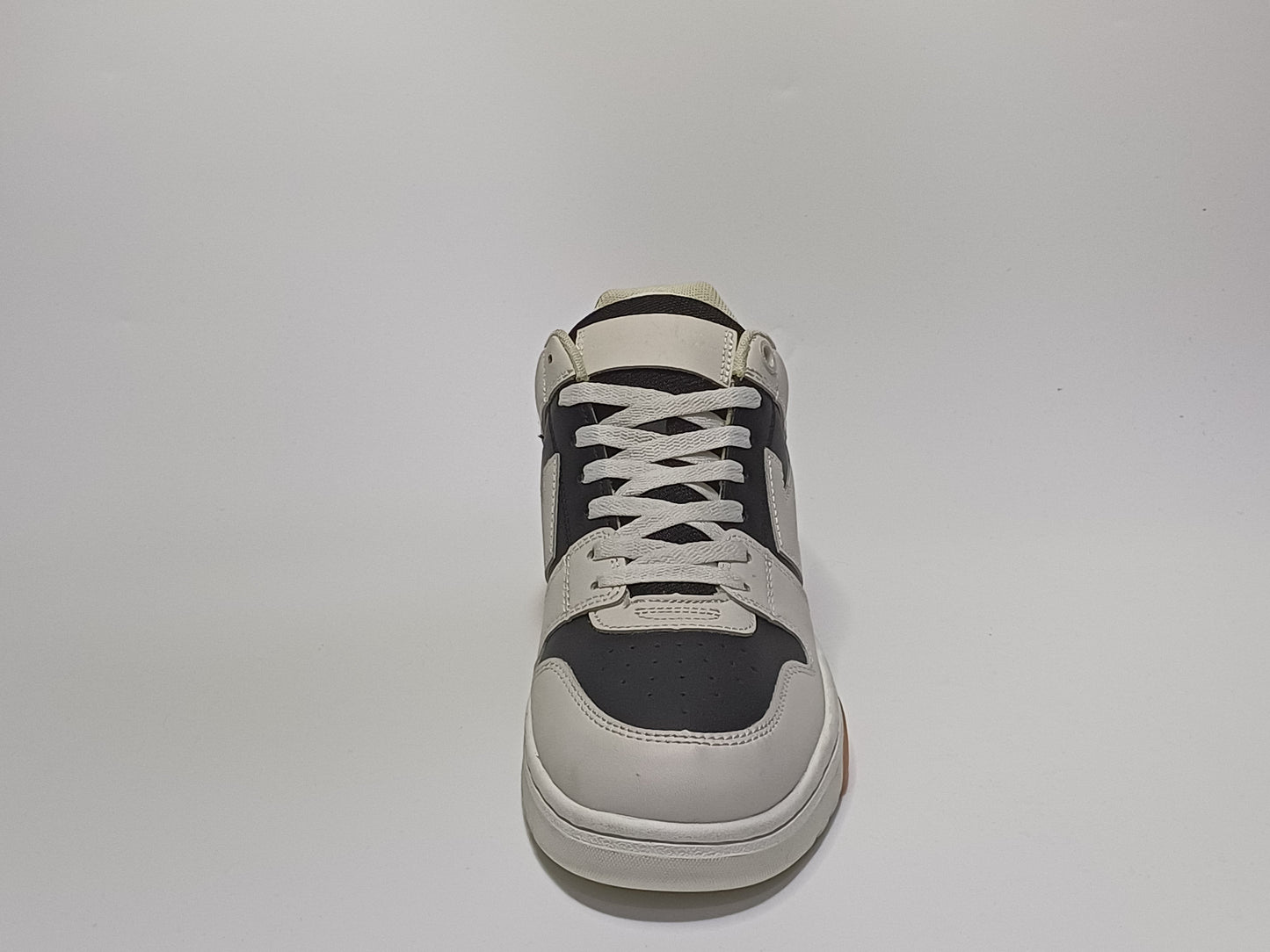 Off White Beige Negro Suela Naranja