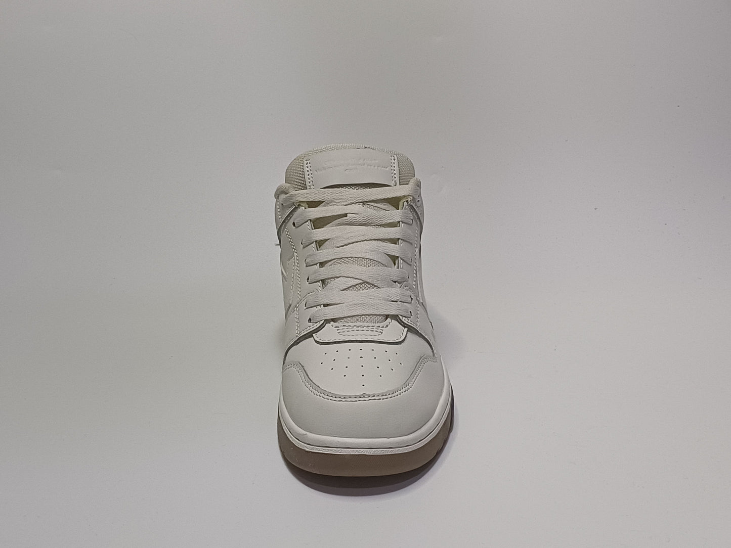 Off White Blanco Letras Gris