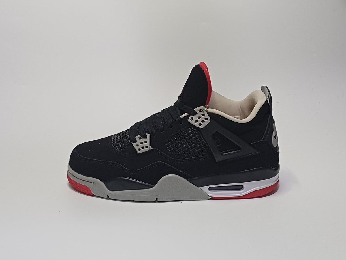 Jordan Retro 4 Negra Roja