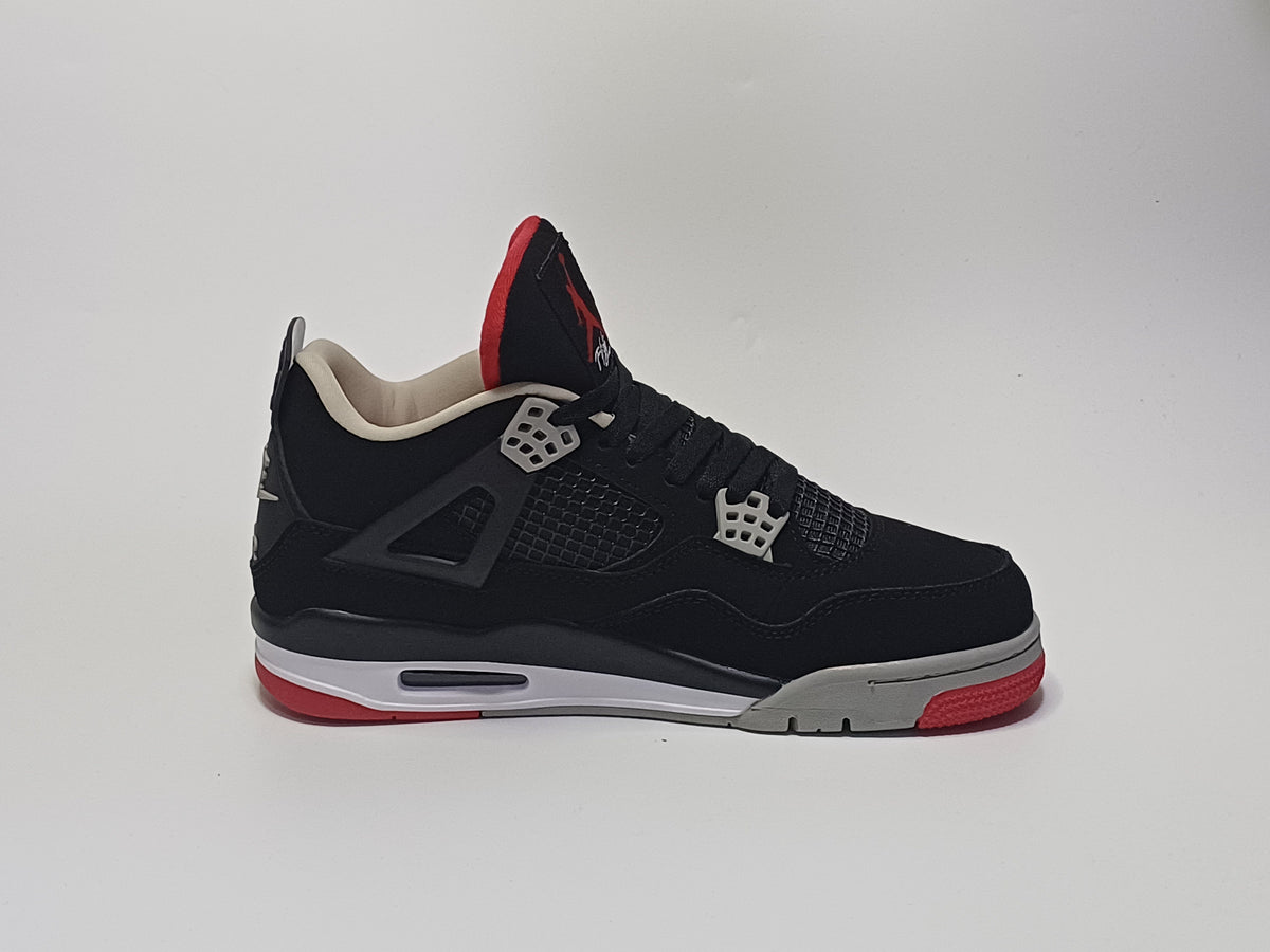Jordan Retro 4 Negra Roja