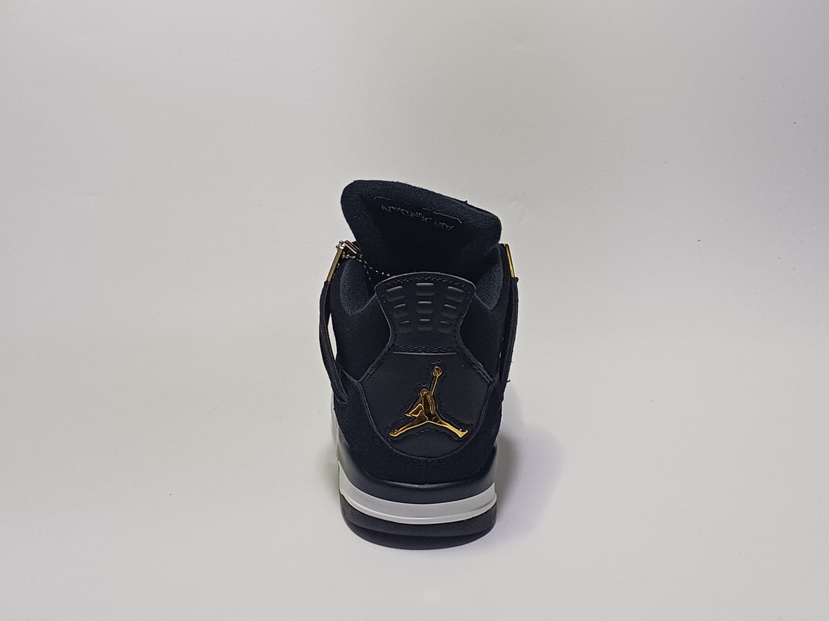 Jordan Retro 4 Negra Dorada