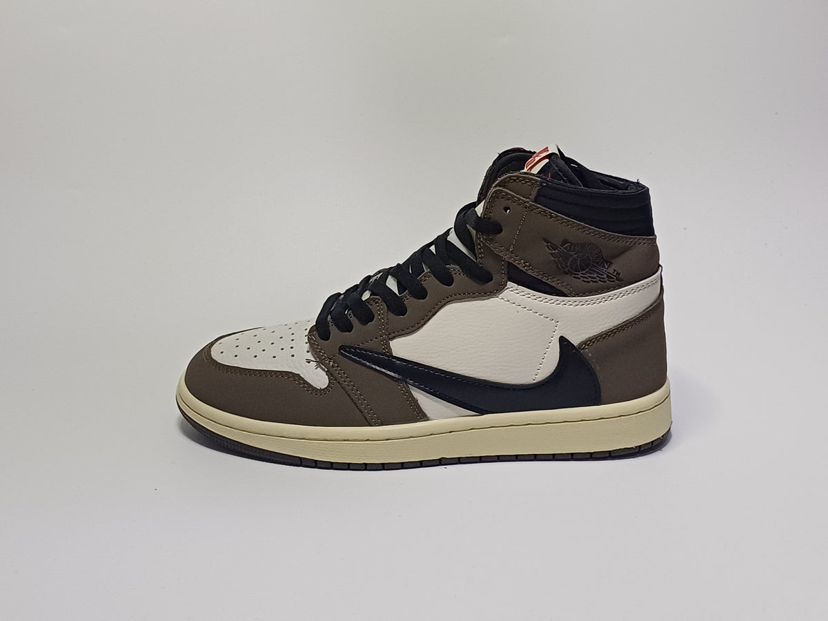 Jordan Retro 1 Bota Travis Café