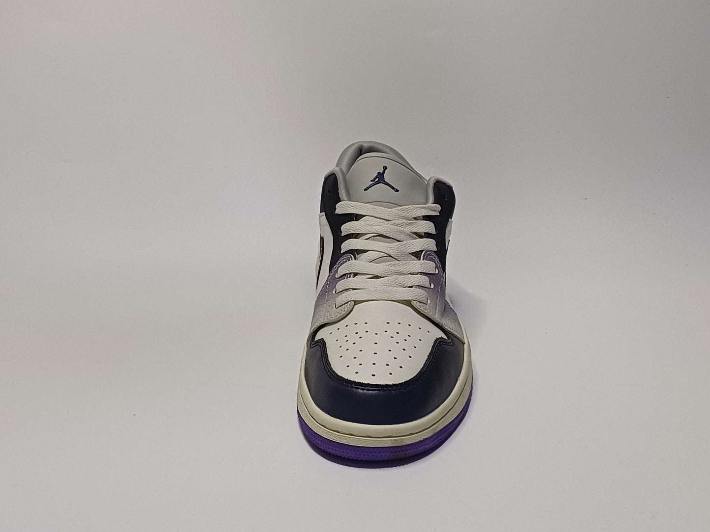 Jordan Retro 1 Zapatilla Blanco Chulo Morado