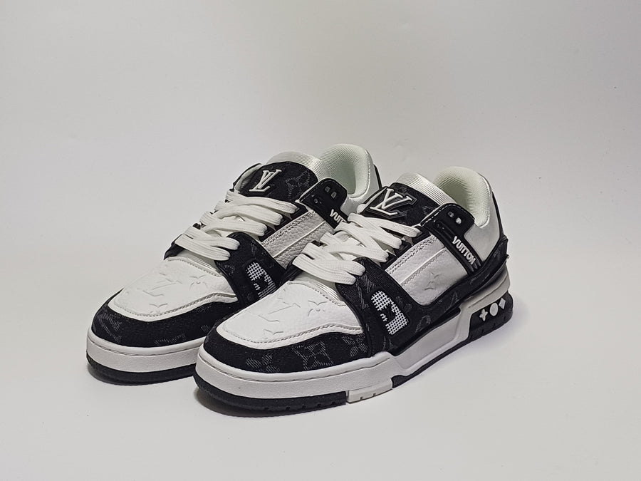 Louis Vuitton Tela Blanco Negro