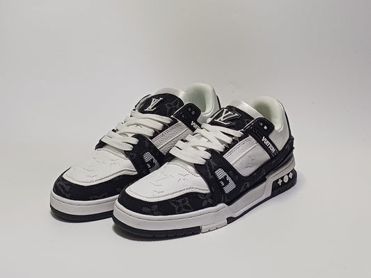 Louis Vuitton Tela Negro Blanco