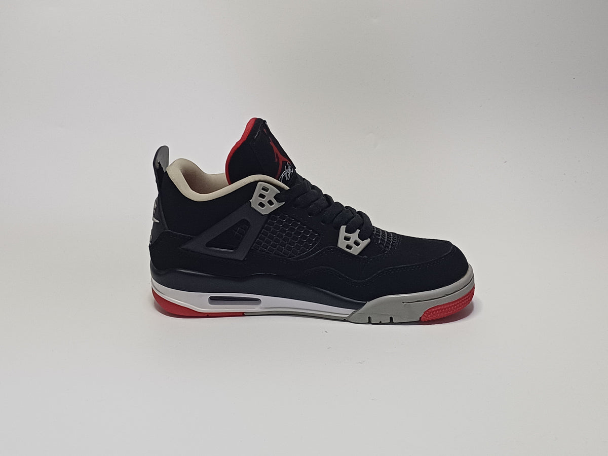 Jordan Retro 4 Negra Roja