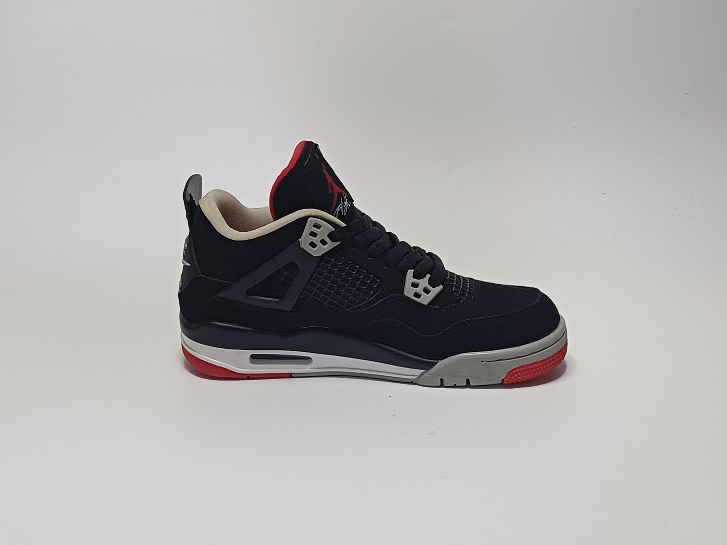 Jordan Retro 4 Negra Roja