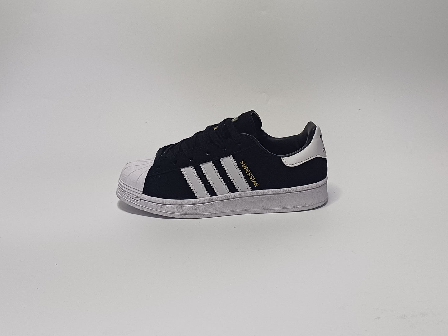 Adidas  Super Star Negro Raya Blanca