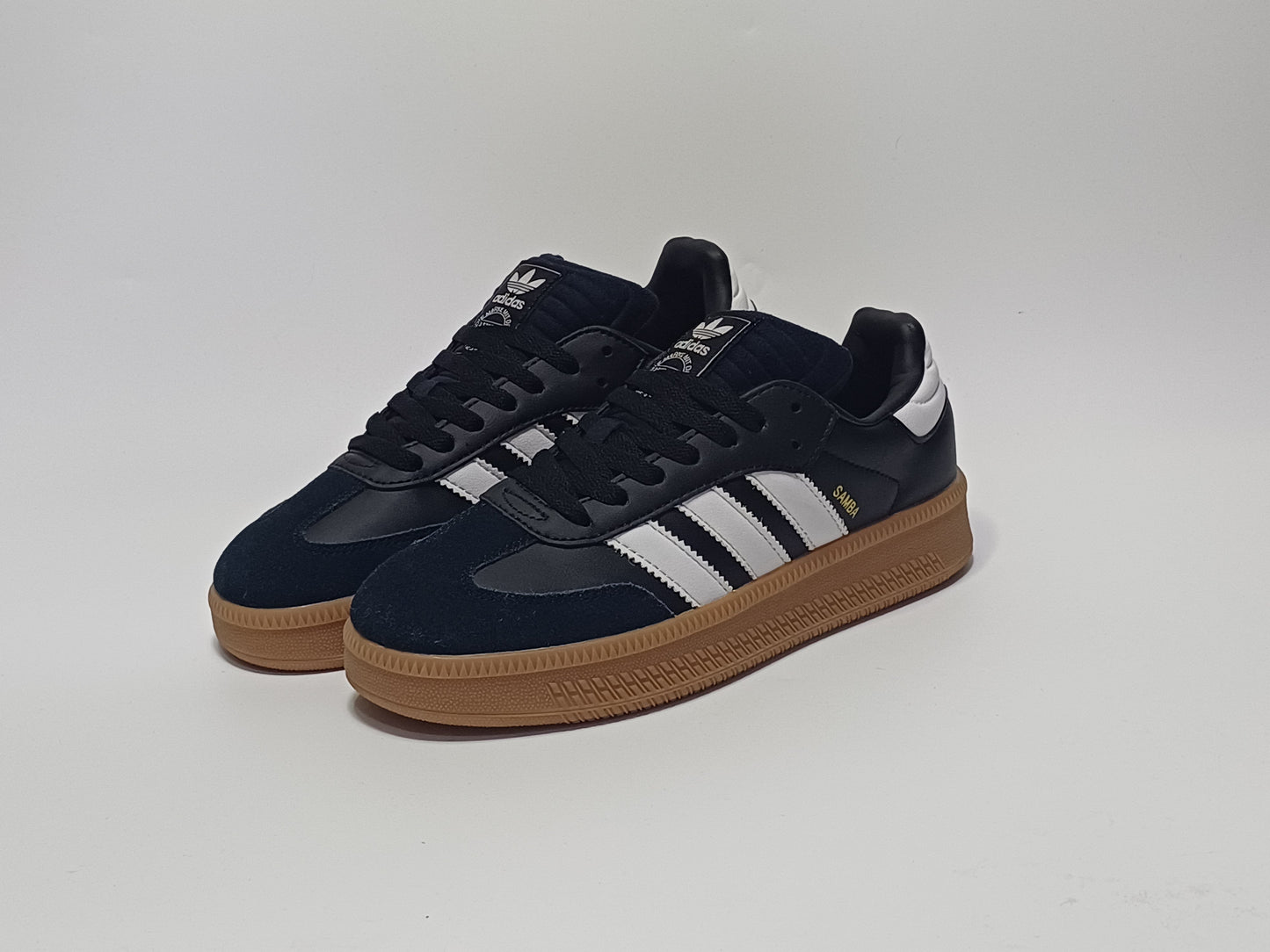 Adidas Samba Alto Negro Blanco