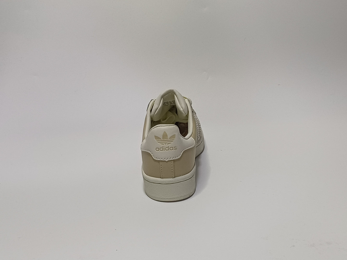 Adidas Super Star Cuero Beige