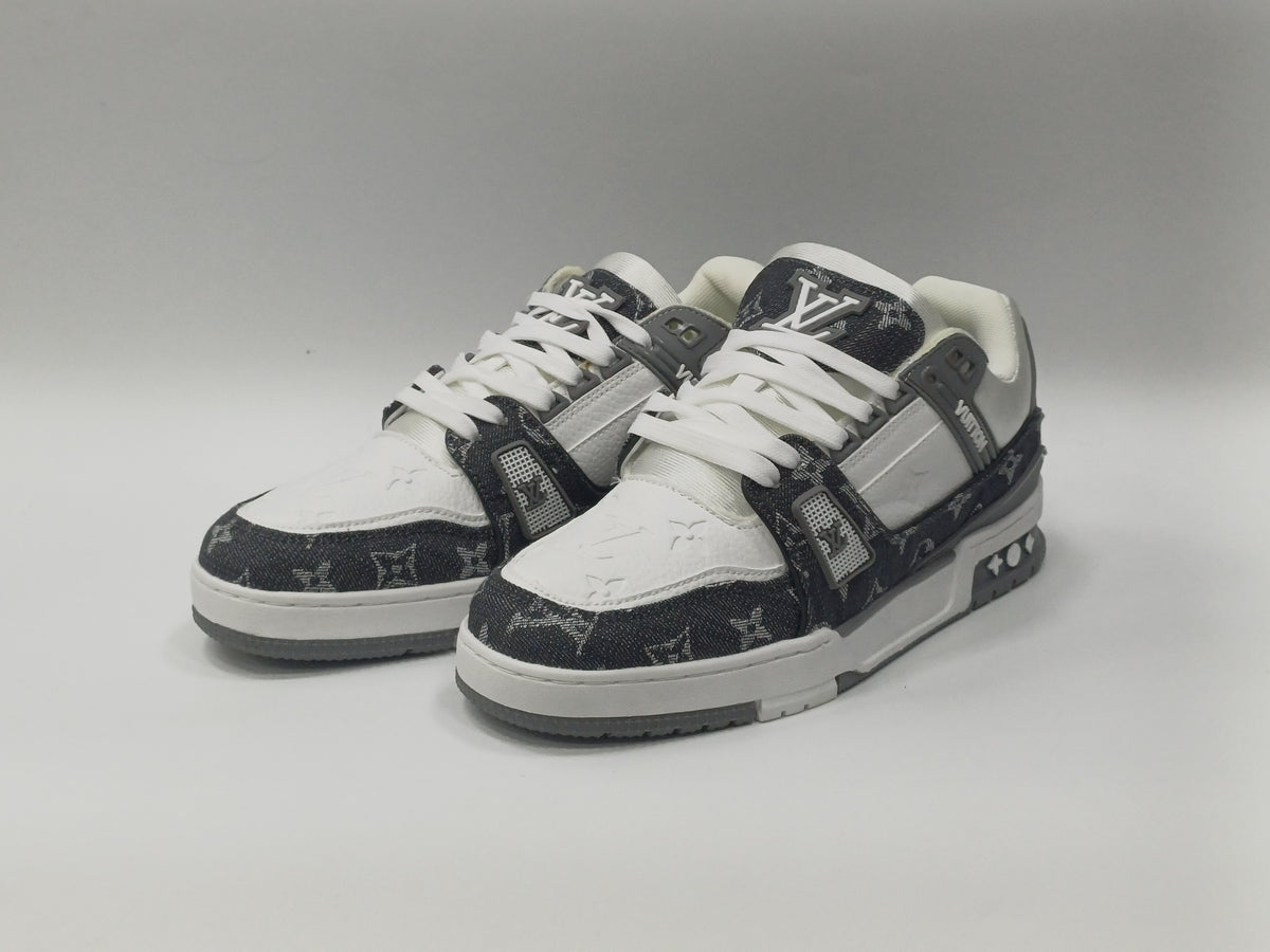 Louis Vuitton Tela Blanco Gris
