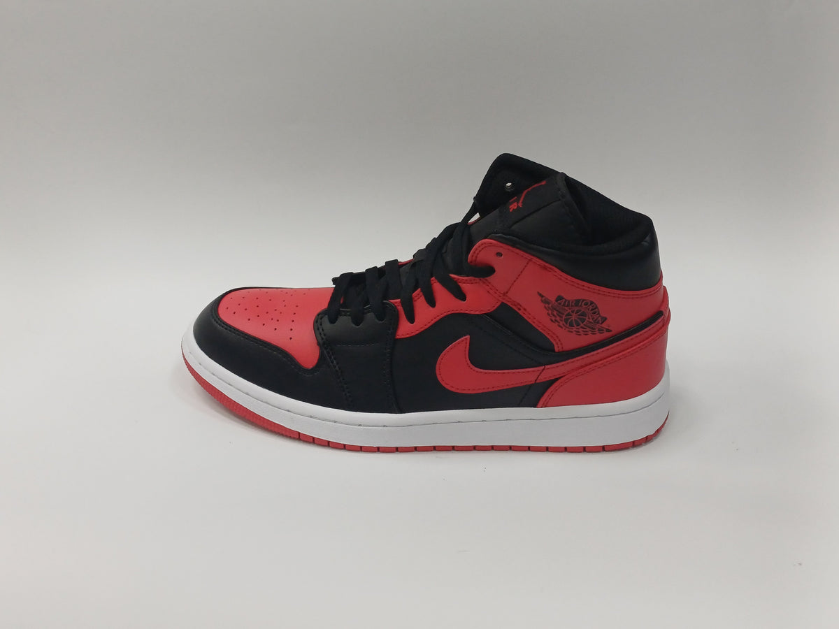 Jordan Retro 1 Bota Negra Roja