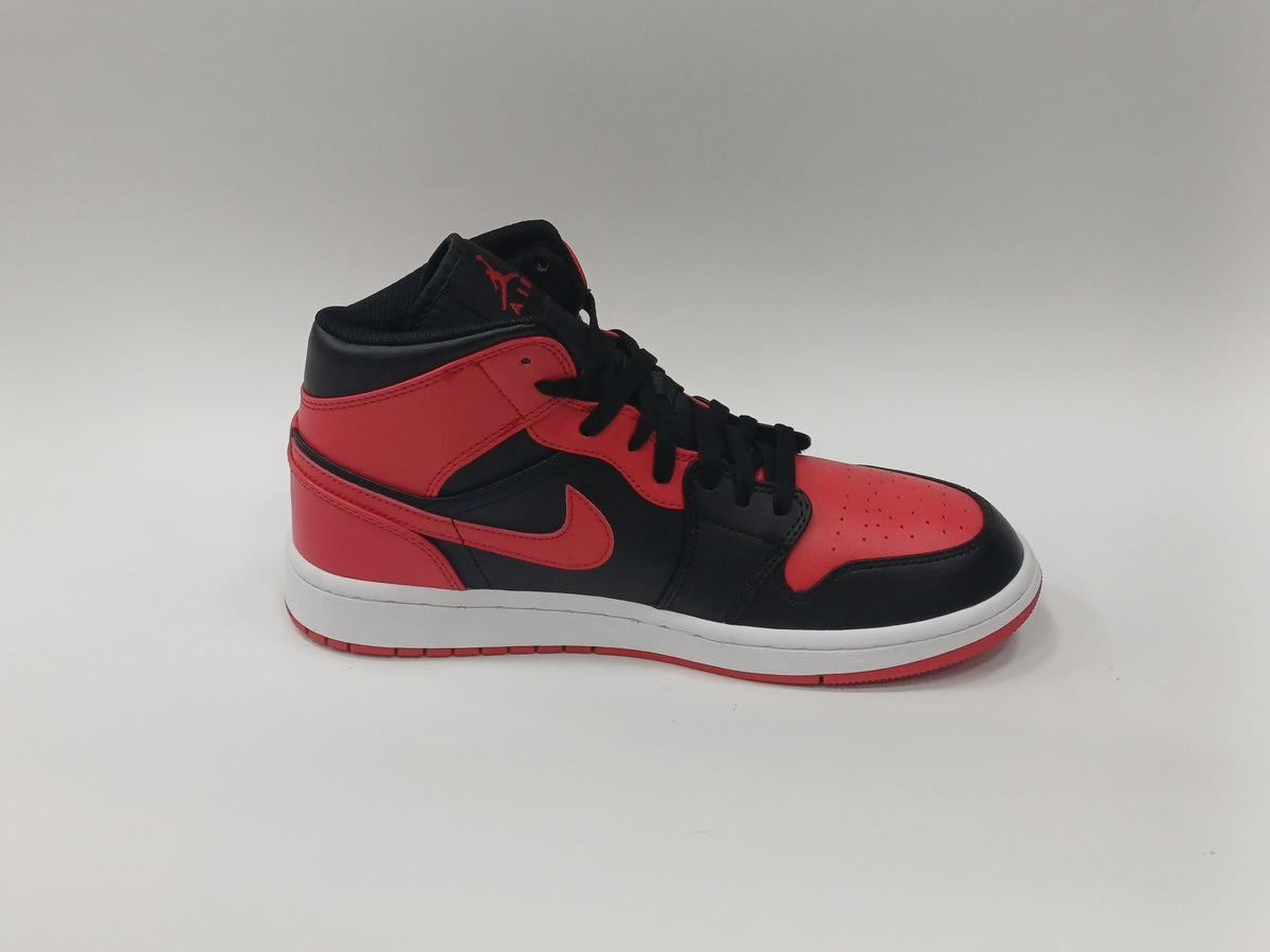 Jordan Retro 1 Bota Negra Roja
