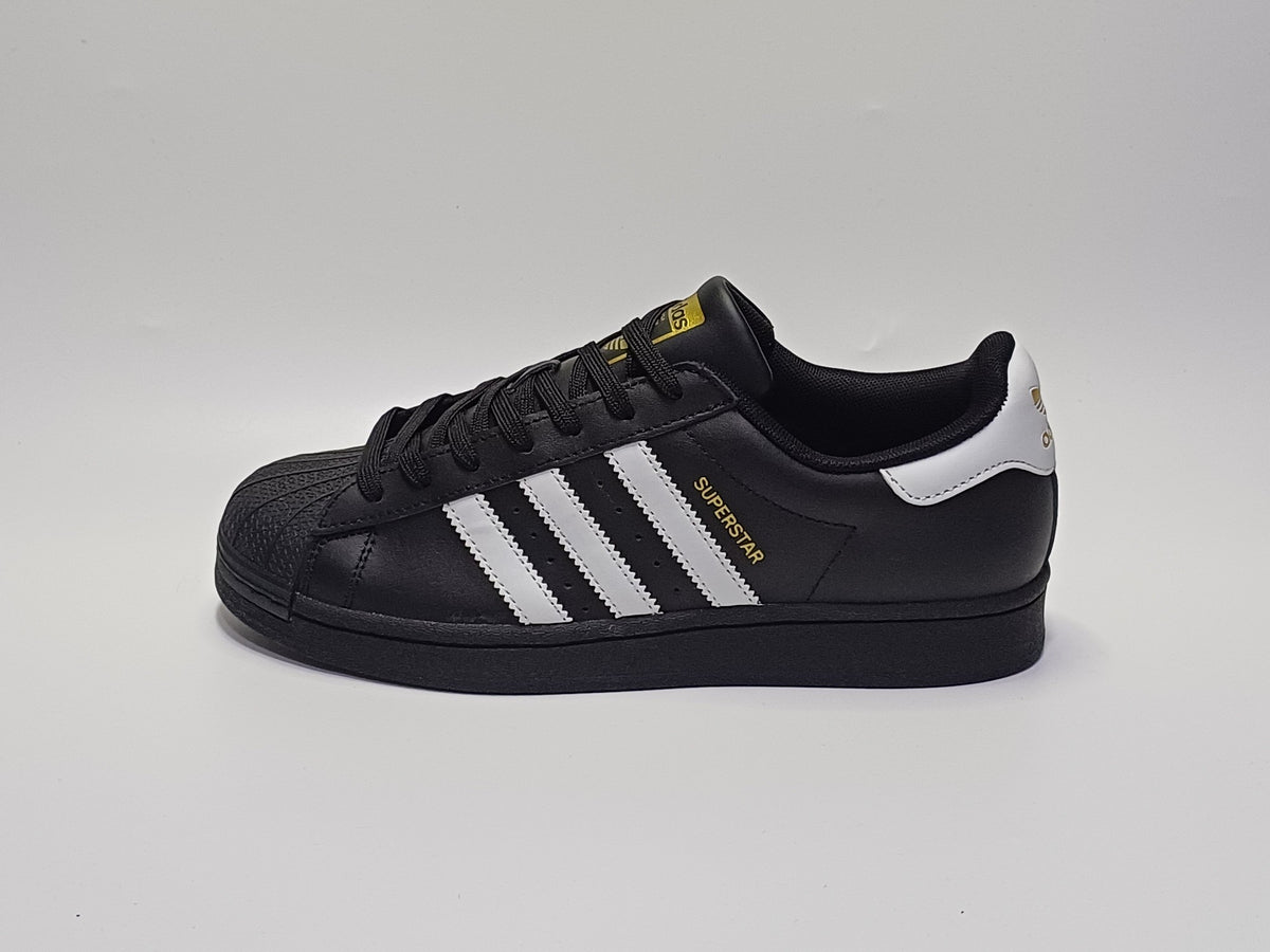Adidas Super Star Negro Blanco