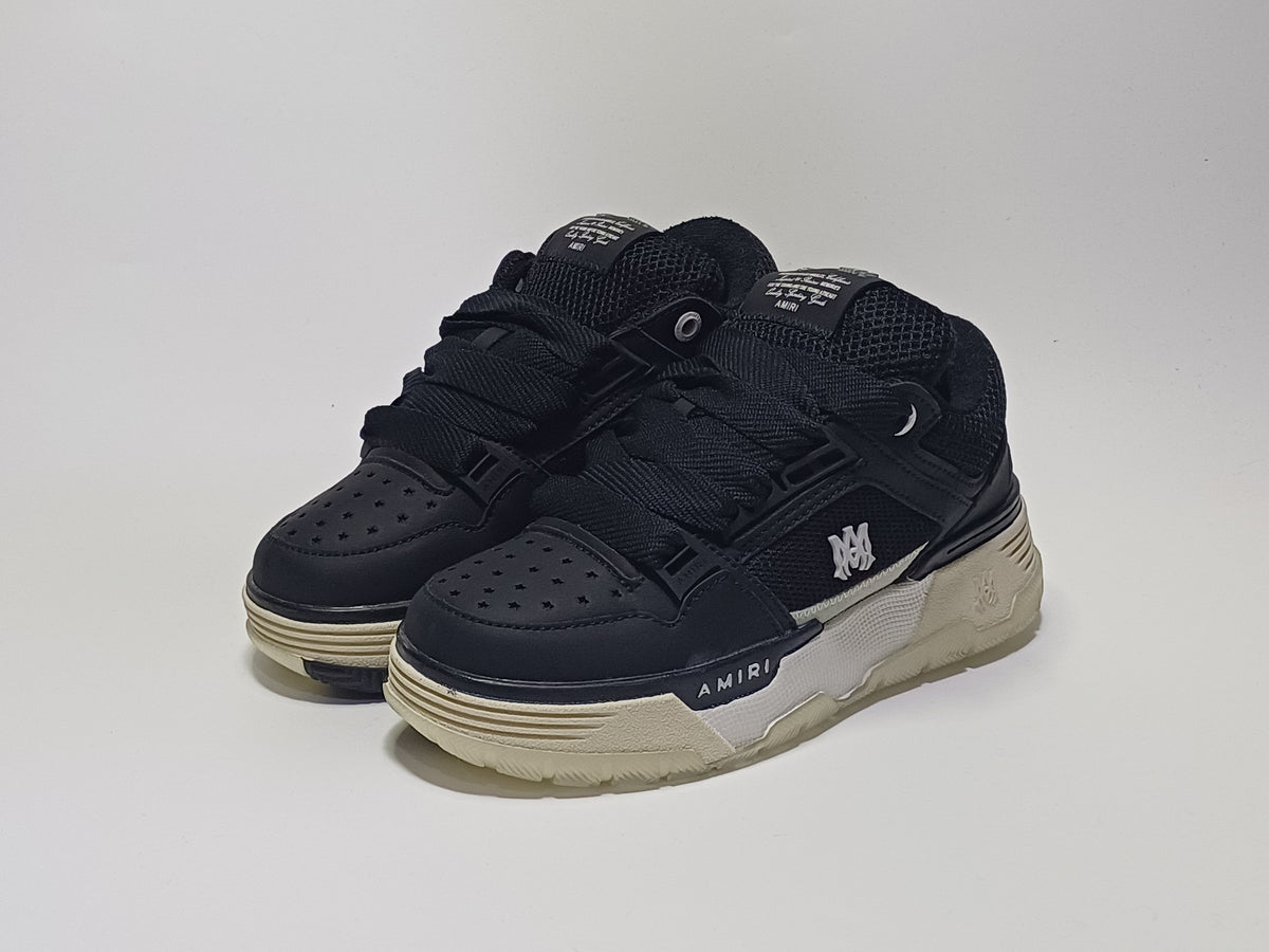 Amiri Negro Suela Blanca