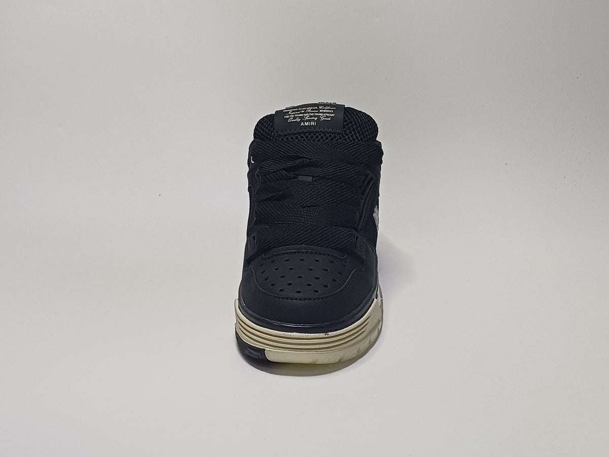 Amiri Negro Suela Blanca