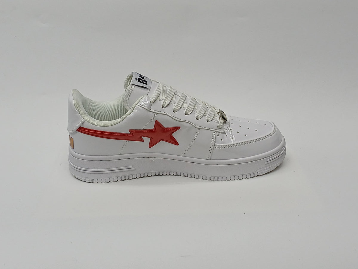 For One Bape Blanco Rojo