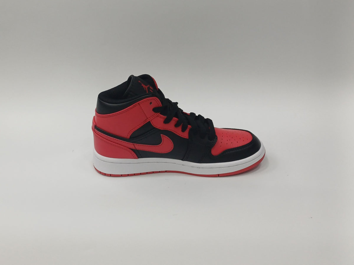 Jordan Retro 1 Bota Negra Roja
