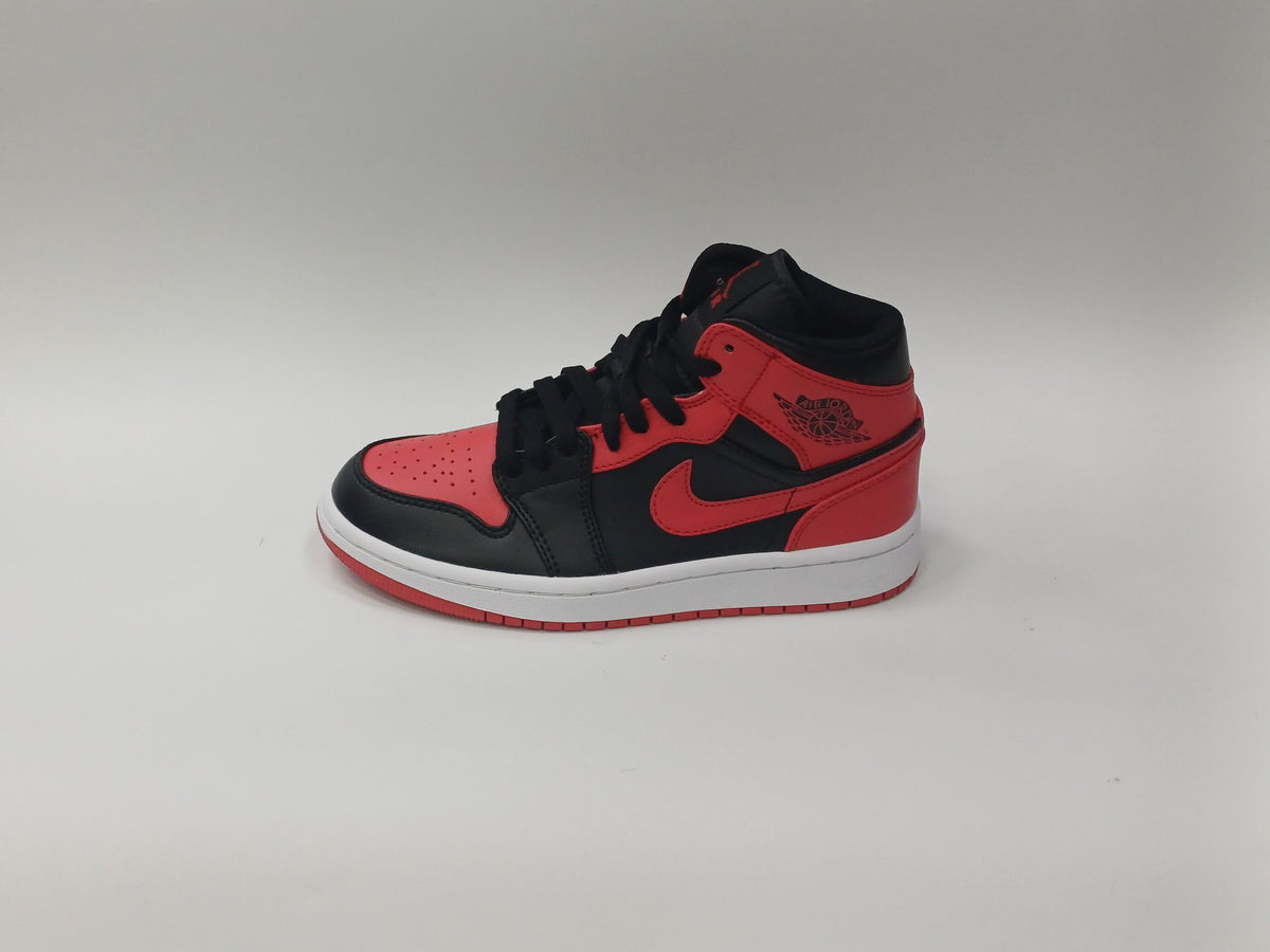Jordan Retro 1 Bota Negra Roja