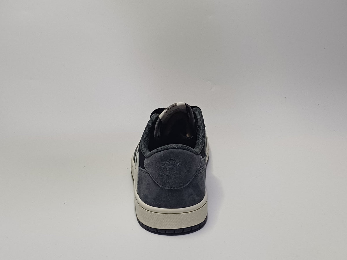 Jordan Retro 1 Zapatilla Travis Gris Negra