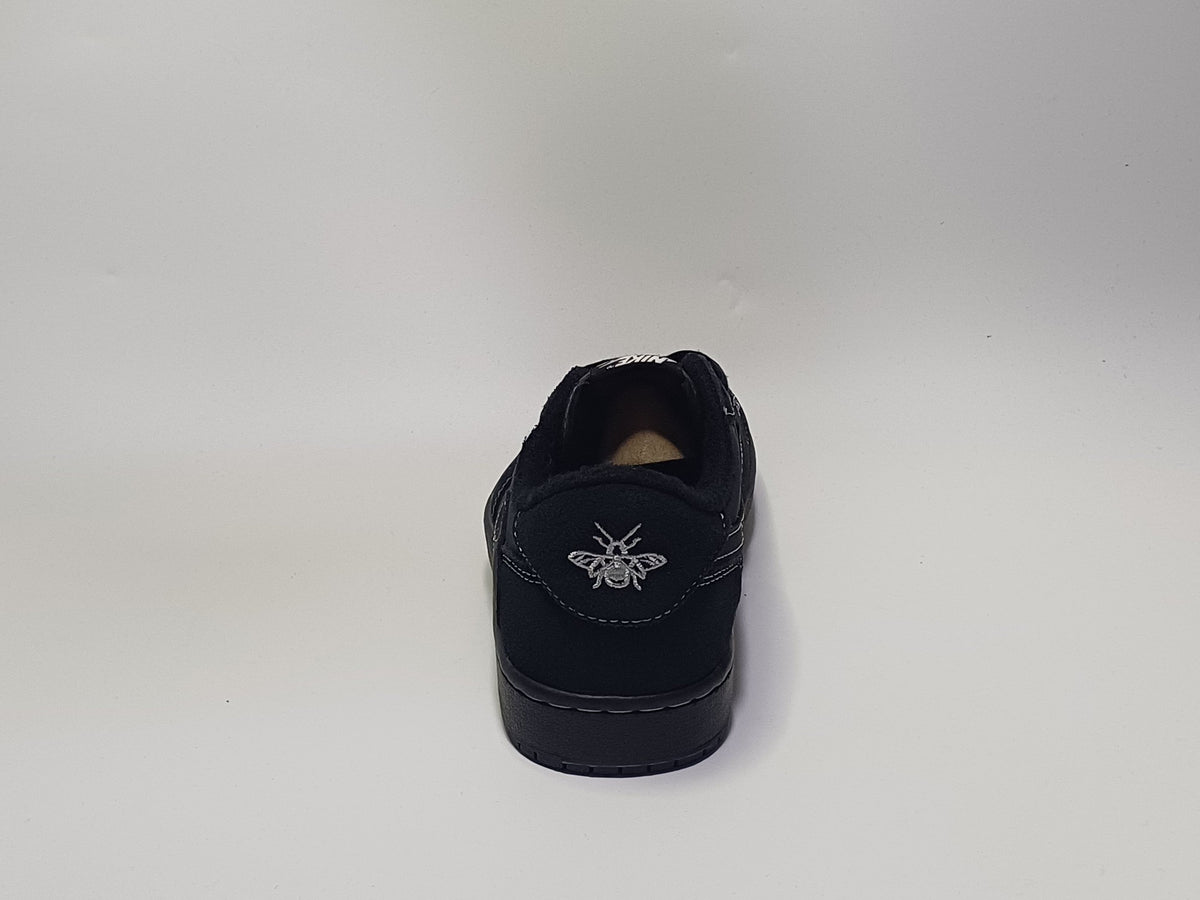 Jordan Retro 1 Zapatilla Travis Negra Toda