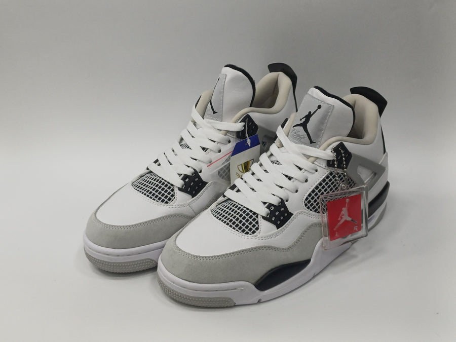 Jordan Retro 4 Military Blanca