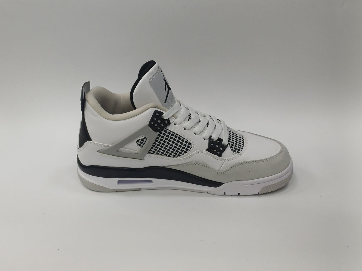 Jordan Retro 4 Military Blanca