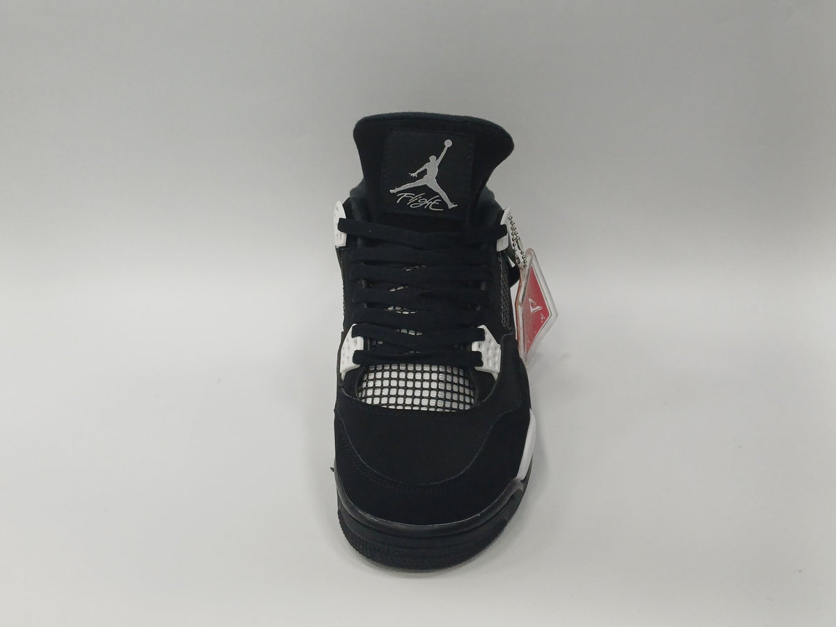 Jordan Retro 4 Negra Blanca