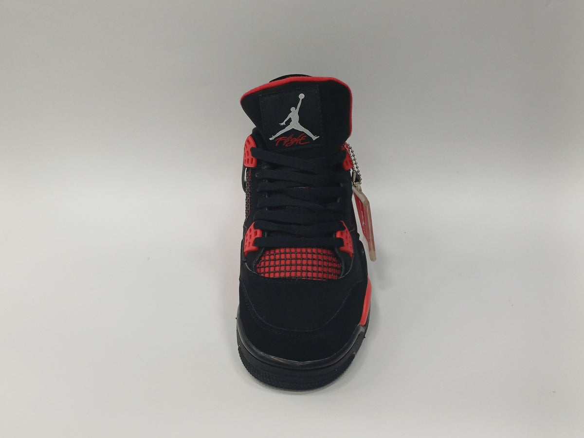 Jordan Retro 4 Negra Chapa Roja