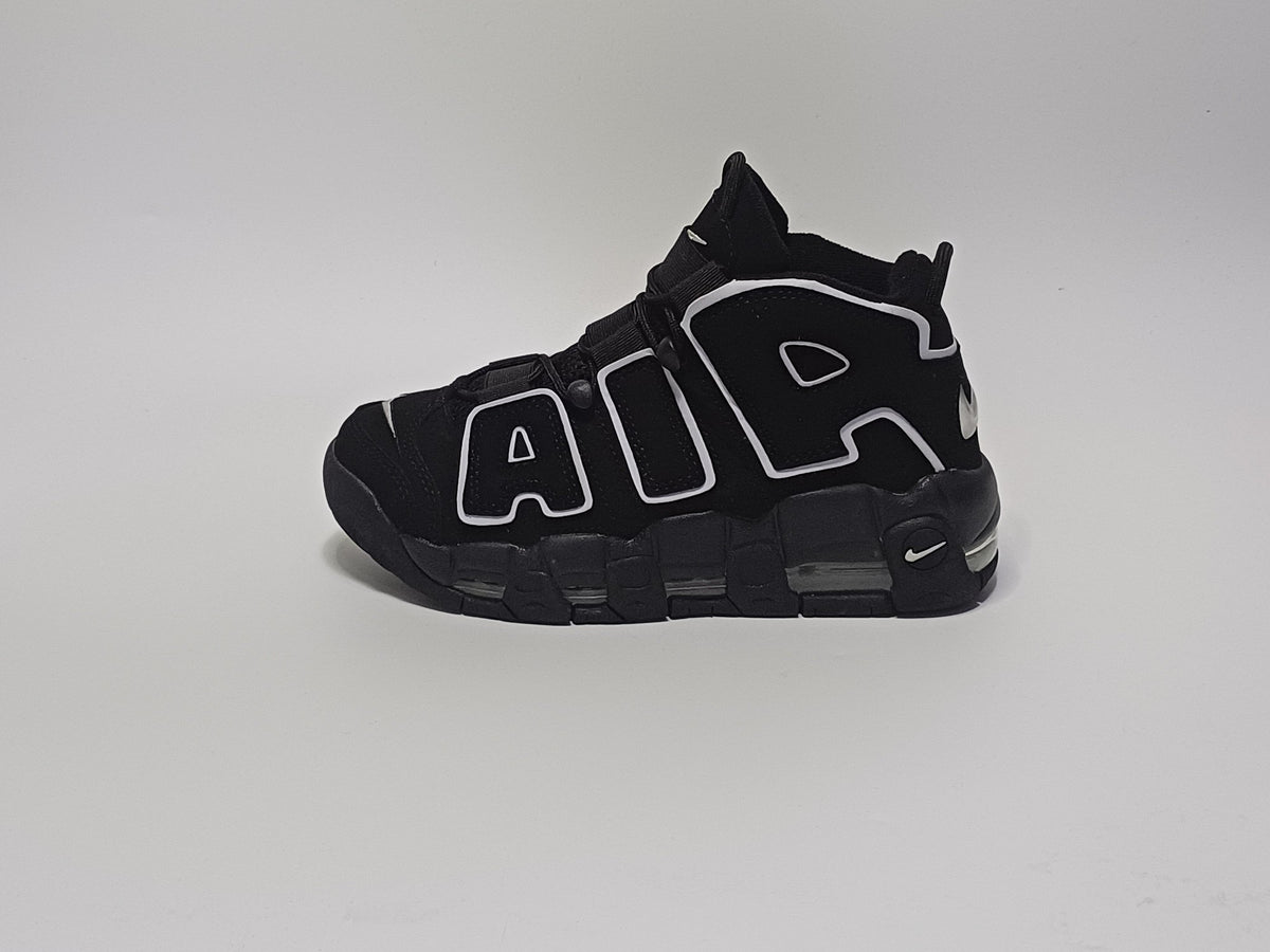 Nike Uptempo Negra Blanca
