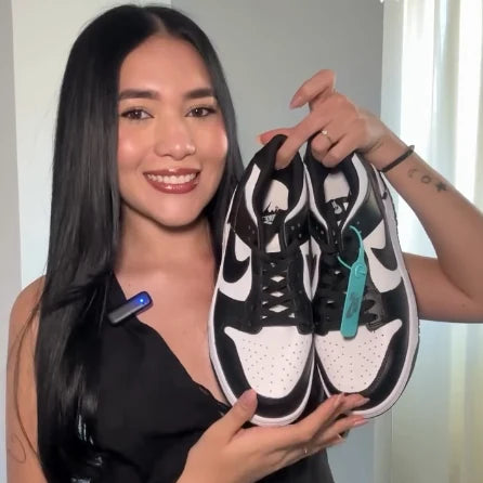 Clienta de Beverly Store con sus tenis